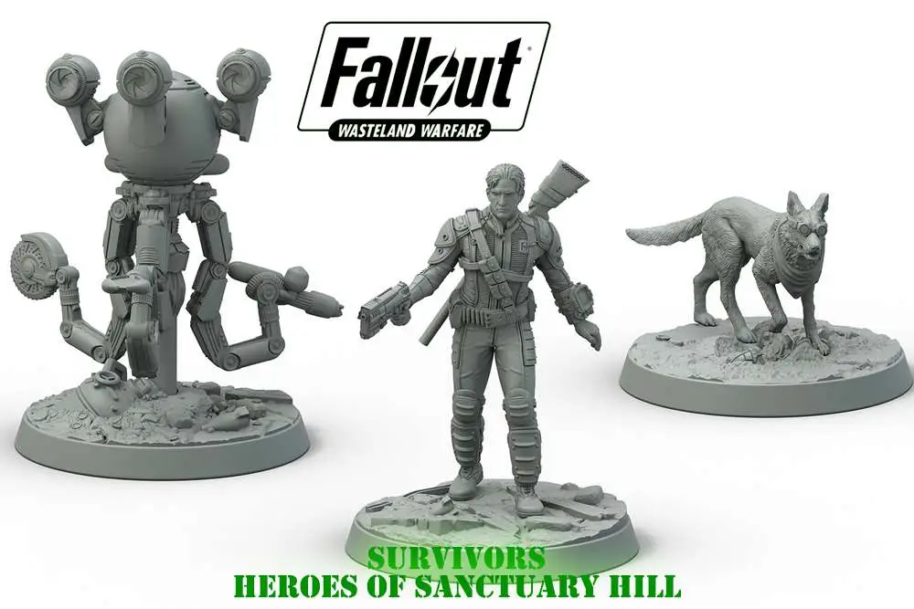 SANCTUARY - Fallout Ww Surviv. Heroes Sanctuary Hill - Figurine